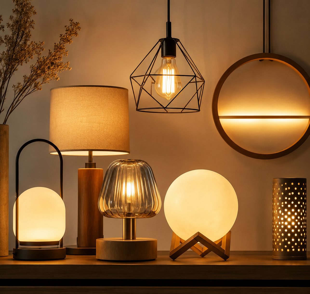 Modern lighting for stylish home decor ideas