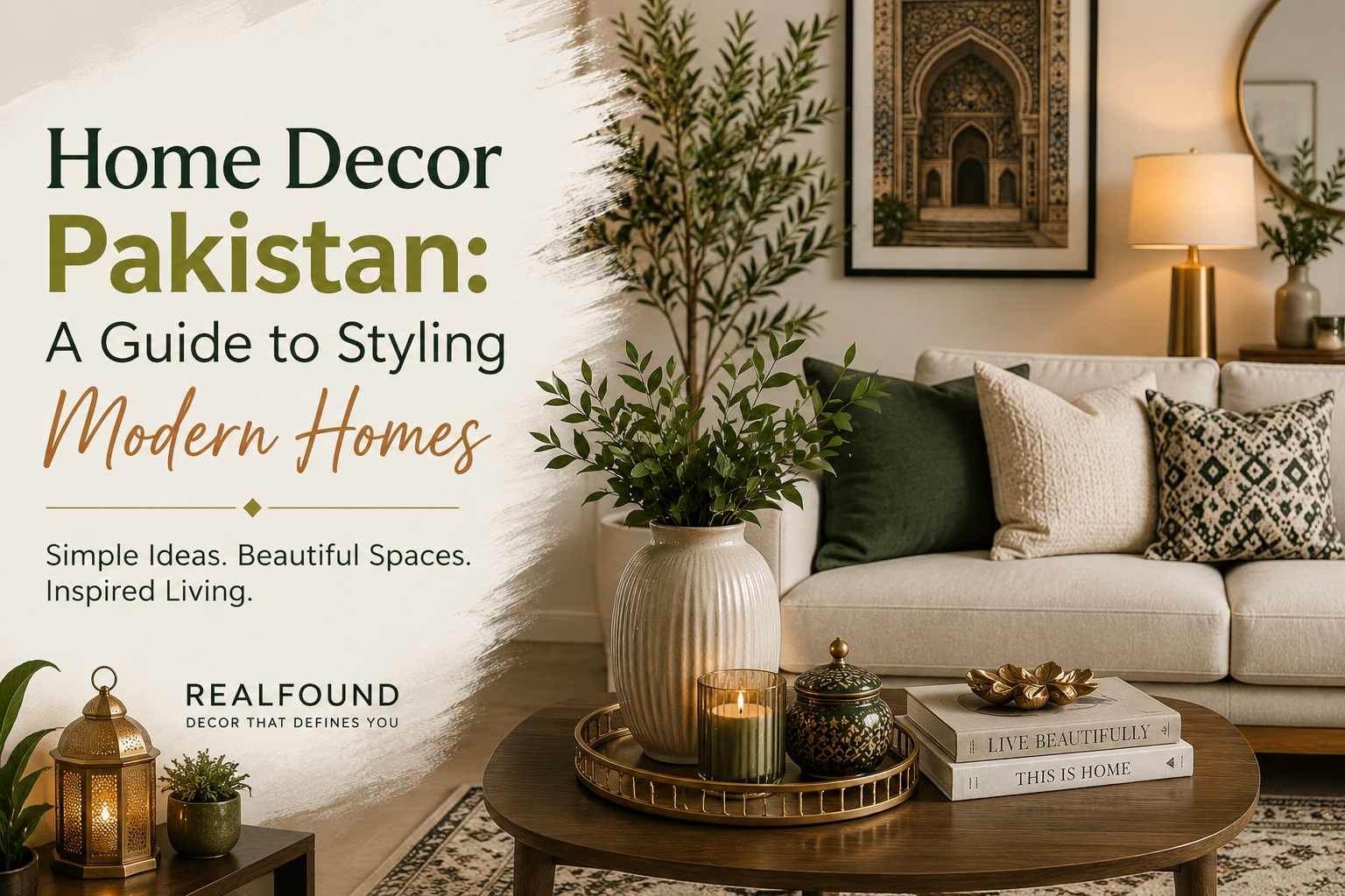 Home decor Pakistan ideas for styling modern homes