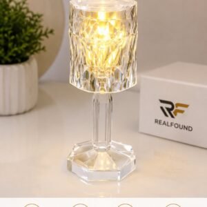 RealFound mini LED lantern lamp with warm light